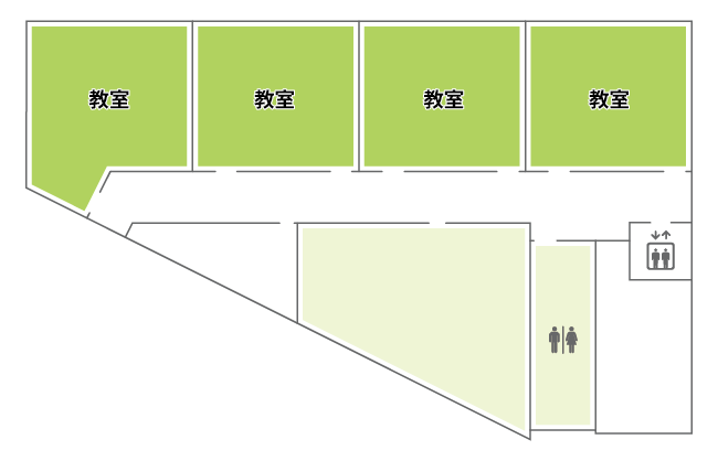 3Fフロア　教室